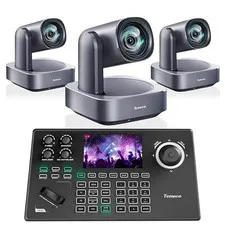 4K PTZ Camera and Controller Bundle/Kits, 12X AI Tracking Hdmi/Usb/Lan(Poe) 4K P
