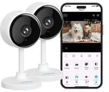 Camara De Seguridad Para El Hogar Với Deteccion De Movimiento Y Wifi Pro