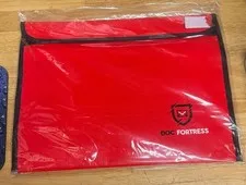 doc fortress fireproof document bag 11" by 15"