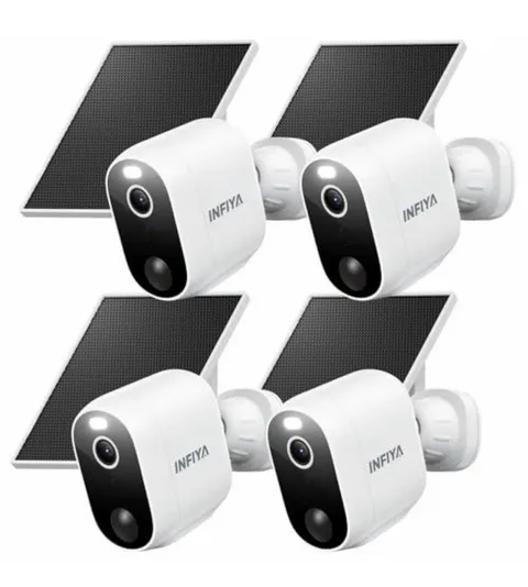 Security Cameras - Wireless Outdoor Solar & Battery Powered 2K 2.4G for Home