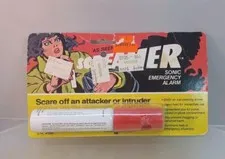 Screamer Sonic Emergency Alarm Vintage Attacker Deterrent Sealed NOS