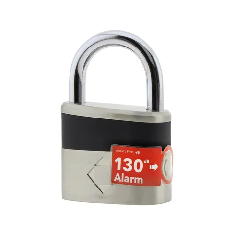 Crystal Vision Anti-Theft Loud 130db Alarm Lock Weather Proof Heavy Duty Mult...