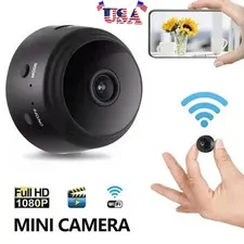 Mini Wireless Record Camera WiFi IP Home Security DVR Night Vision HD USB 1080P
