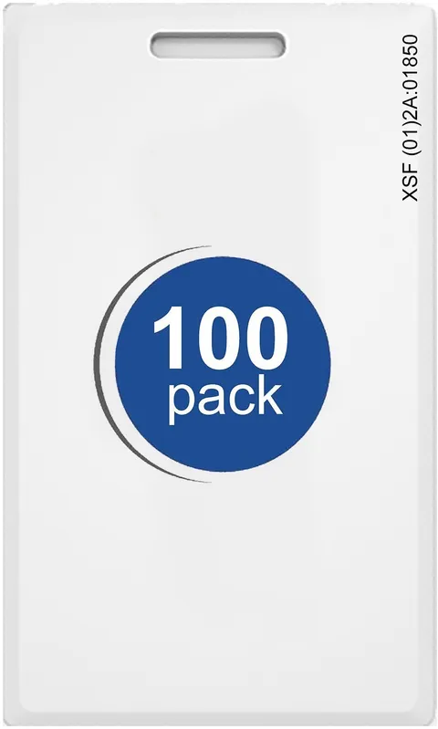 100 x Kantech P10SHL P10 Prox Proximity XSF/26bit Clamshell Access Cards IOPROX