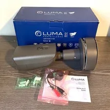 Luma Surveillance 510 Series 4MP Bullet IP Camera Gray LUM-510-BUL-IP-GR PoE NIB