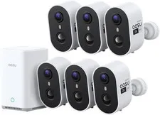 aosu Outdoor Security Cameras Wireless Home Surveillance System with aosuBase