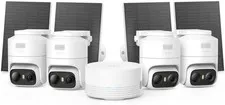 Eufy Security Eufycam C37 4-Cam Kit, 2K Wireless Security Cameras Outdoor, 360°