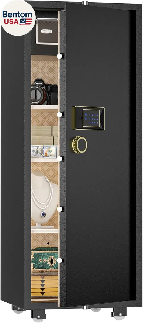 17.6 Cu Ft Extra Large Home Security Safe – Touchscreen Lock, Heavy-Duty Steel C
