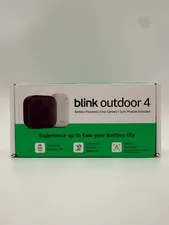 Blink Outdoor 4 Wireless Smart Security Camera 1080p HD Alexa Sync Module Core N