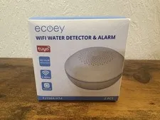 Ecoey Water Leak Detector (2.4G) , Water Sensor Alarm, Smart WiFi, Low Battery