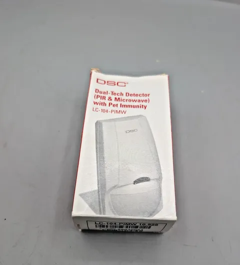 DSC Dual Tech PIR And Microwave Motion Detector LC-104-PIMW New!!