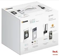 Bticino 363917 Linea3000 Class 300Eos Single Family Handsfree Video Kit