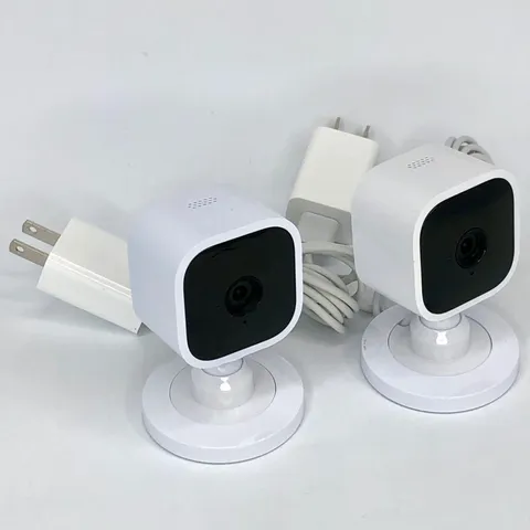 2-Pack Blink Mini Indoor Plug-in Smart Security Camera 1080 HD Motion Detection