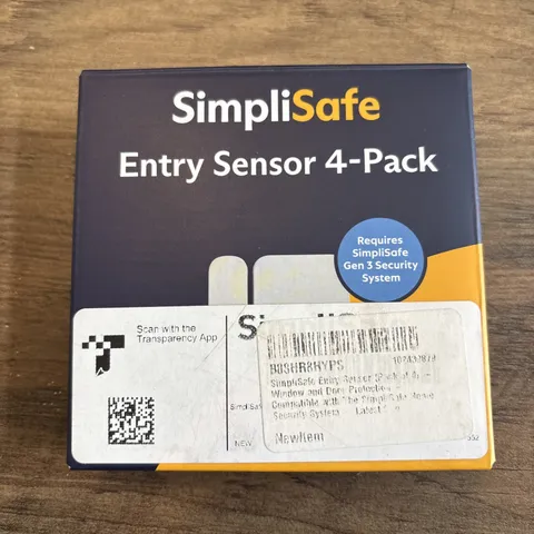 SimpliSafe Entry Sensor 3 Pack Door Window Wireless Contact Gen 3 ES3 White New