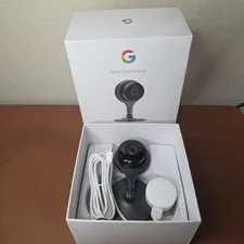 Google Nest Cam Indoor Wi-Fi Security Camera, Night Vision, Google Assistant