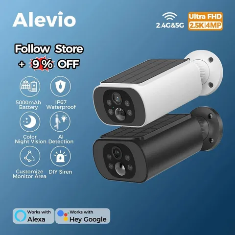 Solar Camera Wifi Outdoor Wireless Security Cam 2.5k Ultra Standby Time