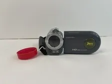 Jazz 10MP 1.8in LCD Flip Camcorder Digital Camera  Platinum - Jazz HDV504