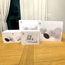 Google Nest Cam 1080p Wi-Fi IP Camera Indoor/Outdoor Weatherproof Box Lot