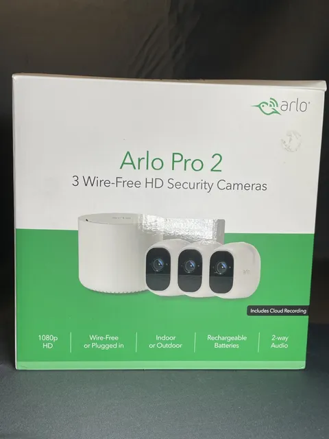 Arlo Pro 2 Security Camera Bundle ONLY 1 CAMERA Wire-Free HD  and Base