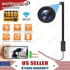 Mini IP Camera WiFi HD 1080P CCTV Home Security In/Outdoor Cam Night Vision Cam