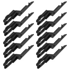 10Pcs Reusable Emergency Reset Keys for Interior Door with Black Plastic