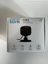Blink Mini Indoor 1080p Wireless Security Camera - Black - Brand New