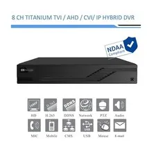 Titanium ED8008H5-BN2 8CH Hybrid TVI / AHD / CVI / IP Hybrid DVR