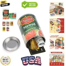 Fake Can Diversion Safe, Perfect for Hiding Storage Key, Cash, Jewelry, Card,...