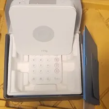 Ring Alarm Home Security System White Model Alarm with Keypad & Base Station