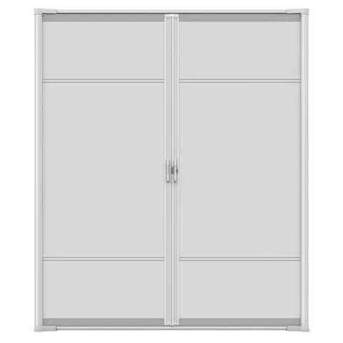 Larson Brisa 80 In. H X 72 In. W White Aluminum Screen Door
