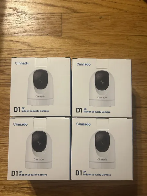 Cinnado D1 2K Indoor Security Camera Set Of 4