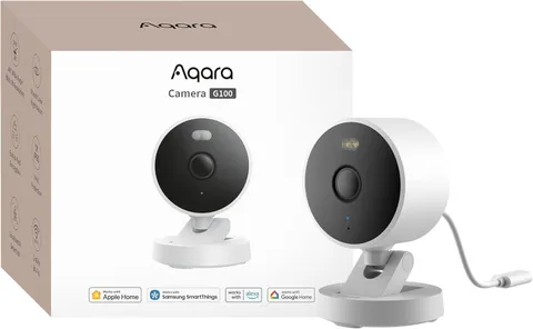 Aqara G100, 2K Indoor/Outdoor Security Camera, HomeKit Secure Video, 2-Way Audio