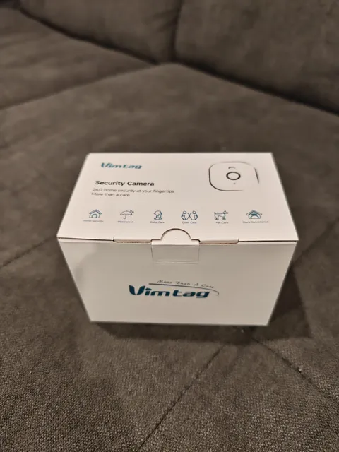 Vimtag Security Camera Outdoor 2.5K, 1 Count (Pack of 1), 2.5K/4MP White 