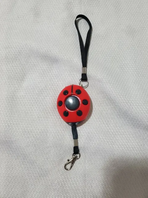 Personal Alarm 120dB Portable Personal Security Alarm Beetle Ladybug Alarm G4