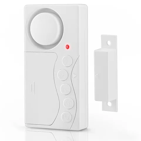 WSDCAM Freezer Door Alarm with Delay When Left Open, 3.4*1.7*0.6 inch, white 