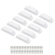 Magnetic Reed Switch 10 Set NC Surface Mounted White #3