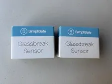 Lot Of 2 SimpliSafe Glassbreak Detector Sensor GB1000 (Gen 1) - NEW