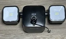 Blink Beams Outdoor Home Security System Wireless Flood Light - Black
