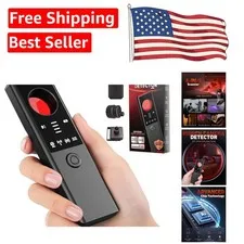 Portable Anti-Spy Detector: 6-in-1 Privacy Protector withSOS Alert, Rechargeable