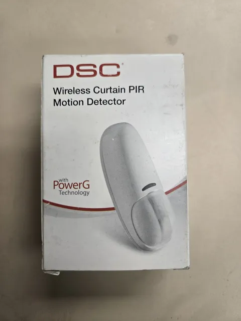DSC PowerG Wireless Curtain PIR Motion Detector