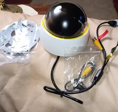 Clinton Electronics CE-IDX1HDA HD Analog Indoor Dome Camera True D/N Lens White