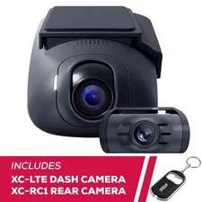 DroneMobile XC-LTE High-Resolution (1440p) XC Dash Camera w/ XC-RC1 Rear Camera