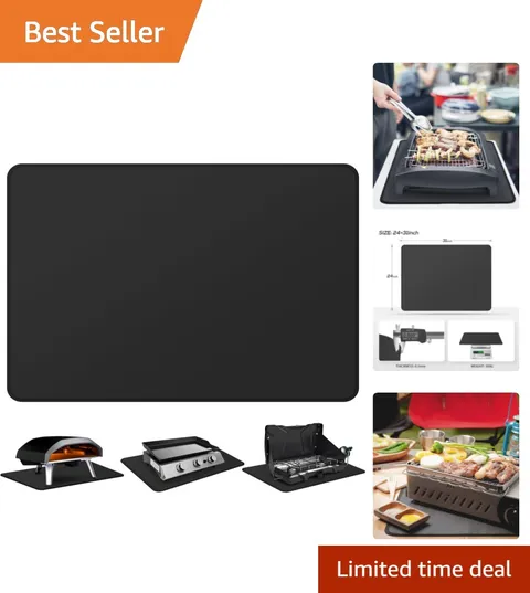 Fireproof & Waterproof Under Blackstone Griddle BBQ Mat, Heat Resistant Grill...