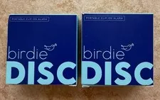 NEW Lot Of 2 Birdie Disc Alarm Personal Security Alarms - FREE SHIPPING!!!