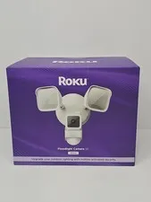 Roku Floodlight Security Camera SE Wired NEW SEALED 