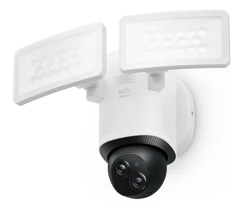 EUFY Floodlight 3K Camera E340 Wired Dual Camera, 360° Pan & Tilt, Wi-Fi 6, New