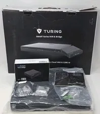 TURING TR-MRP164T-B SMART SERIES 16-CHANNEL POE 4K NVR W TURING BRIDGE/4TB HDD