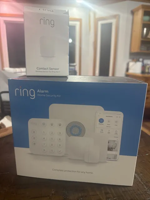 Ring Alarm Home Security Kit + Contact Sensor | New Open Box | Smart Home