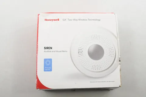 Wireless Honeywell Lyric Home Security Siren SiX 2-way Wireless Technology