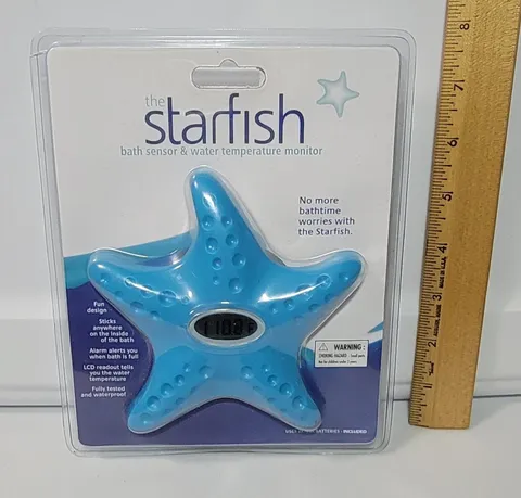 The Starfish - Bath Sensor & Water Temperature Monitor.  New in Package